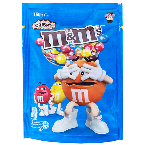 M&M's Crispy Chocolate Pouch 145g