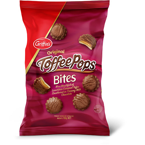Griffin's Toffee Pops Bites 150g