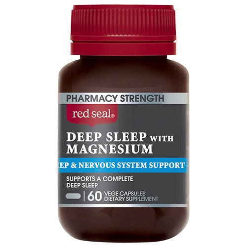 Red Seal Deep Sleep With Magnesium Capsules 60pk
