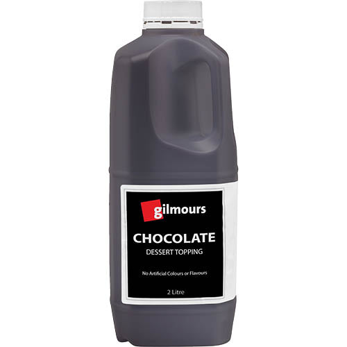 Gilmours Chocolate Dessert Topping 2l