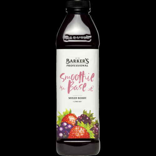 Barker's Mixed Berry Smoothie Base 1.15kg