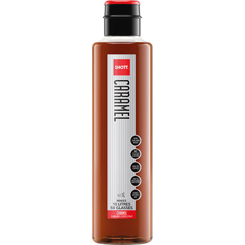Shott Caramel Flavoured Coffee Syrup 1l