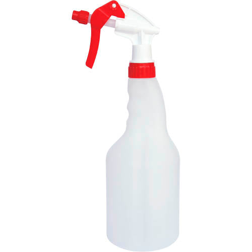 Versatile Filta Bottle & Trigger in red, ideal for hydration, misting, and cleaning with a sleek, durable design.