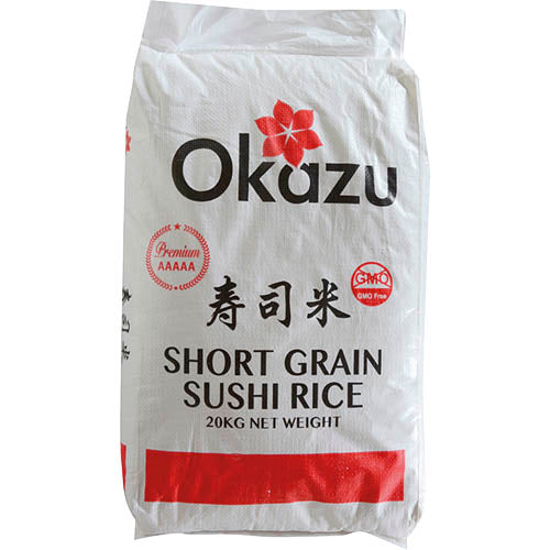 Okazu Short Grain Sushi Rice 20kg