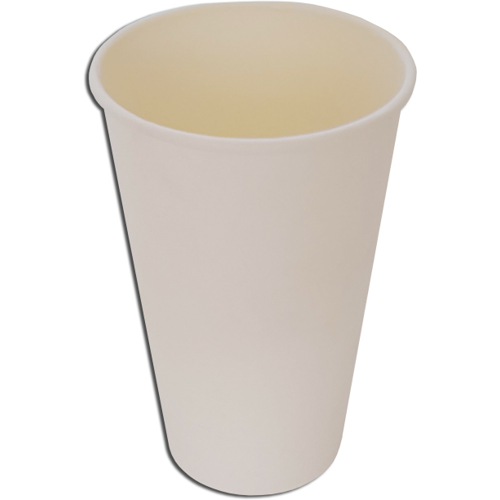 Coastal Single Wall 210ml White Paper Cup