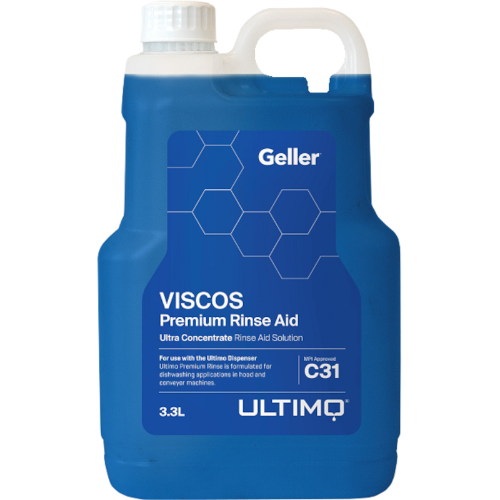 Geller Ultimo Viscos Premium Rinse Aid C31 3.3l