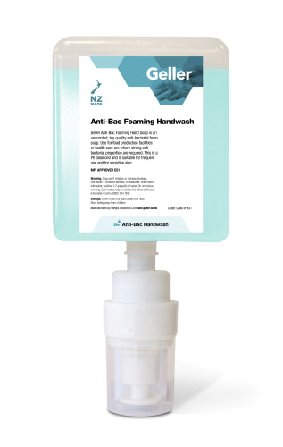 Geller Foaming Antibacterial Dispenser Hand Soap 1l