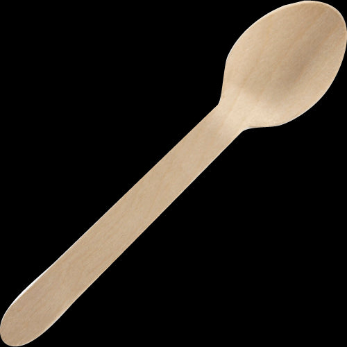 Biopak Uncoated Wooden Spoon 160mm