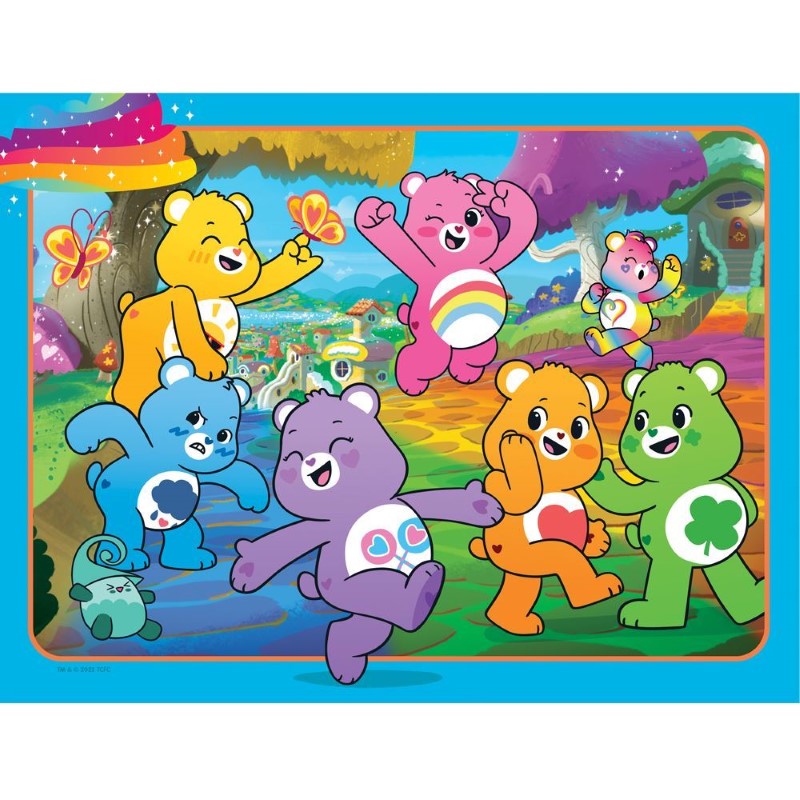 Puzzle - Set of Four Care Bears, 30pc Frame Tray Series