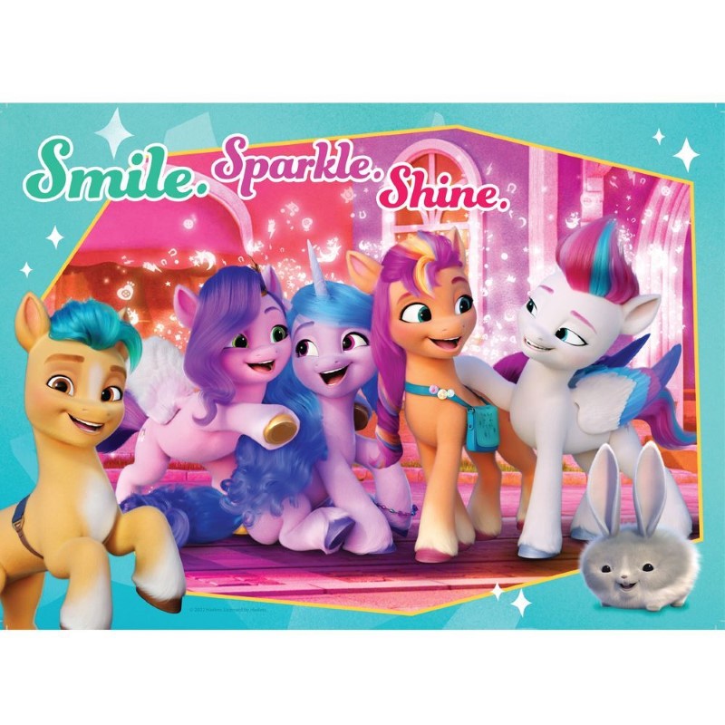 Puzzle - Set of Four My Little Pony S2, 35pc Frame Tray Series