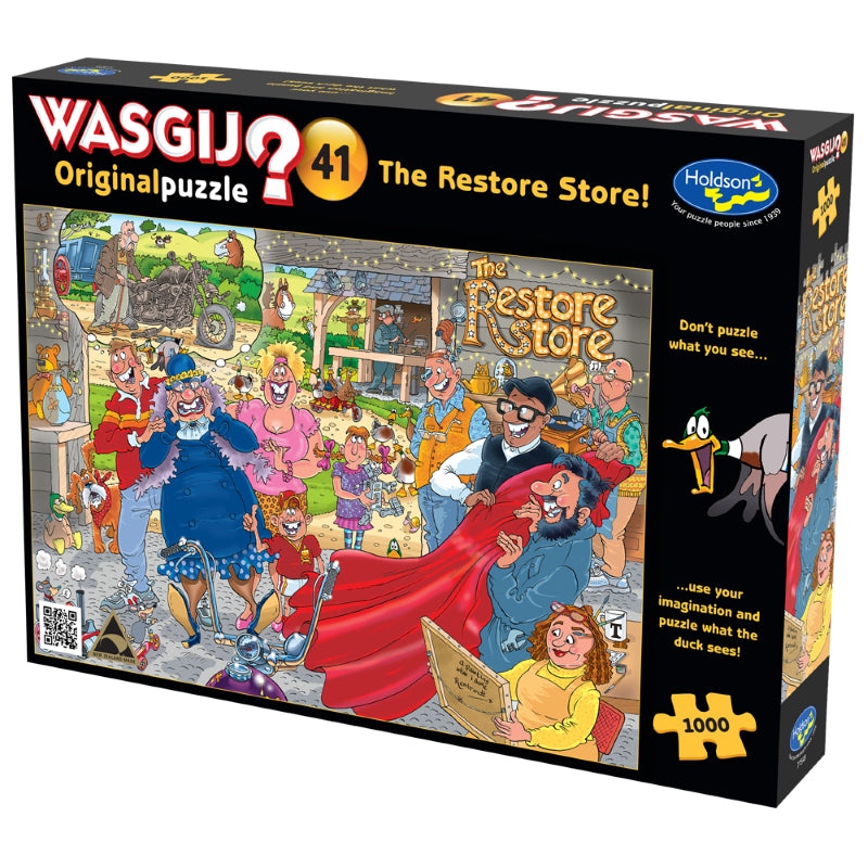 Puzzle - Wasgij Original 41 - 1000pc (The Restore Store)