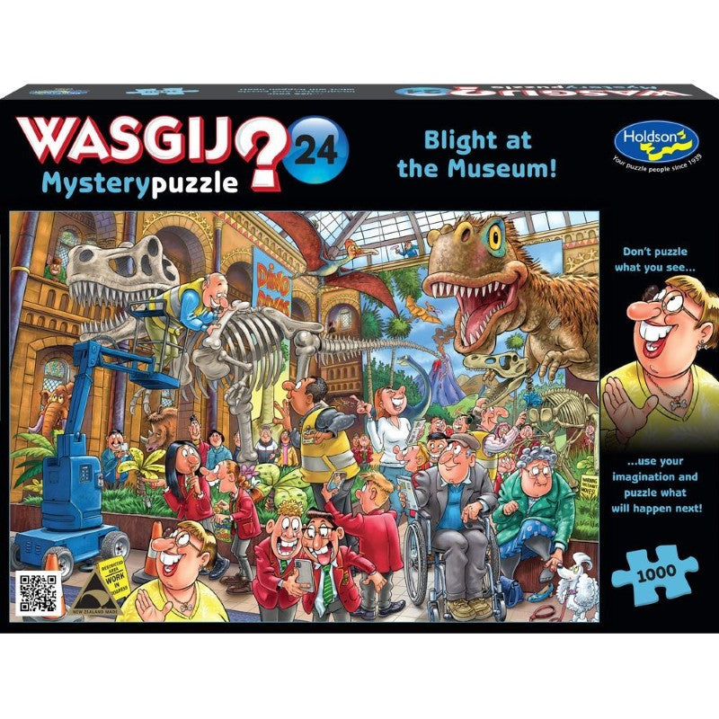 Puzzle - Wasgij Mystery 24, 1000pc (Blight at the Museum!)