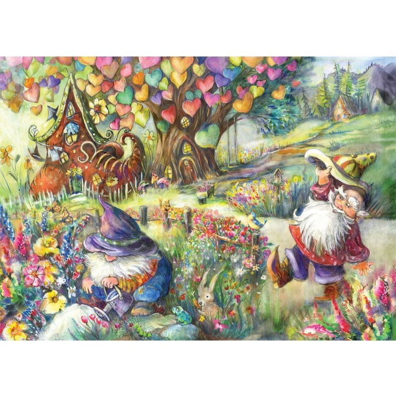 Puzzle - Chillin' with my Gnomies, 1000pc (Home Sweet Gnome)