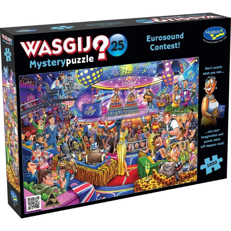 Puzzle - Wasgij Mystery 25, 1000pc (Eurosound Contest!)