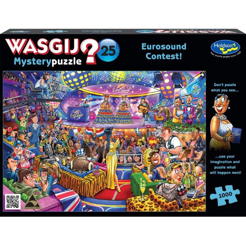 Puzzle - Wasgij Mystery 25, 1000pc (Eurosound Contest!)