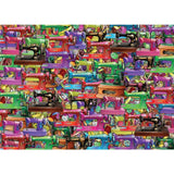 Puzzle - Splash of Colour, 1000pc (Sewing Machine Frenzy)
