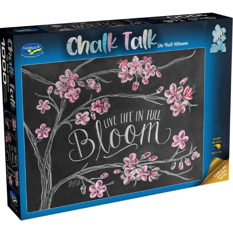 Puzzle - Chalk Talk, 1000pc (In Full Bloom)