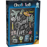 Puzzle - Chalk Talk, 1000pc (To Travel is to Live)