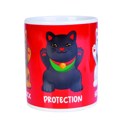 Coffee Mug - Lucky Kitty (11.5cm)