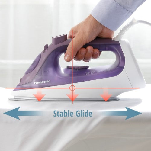 Electric Steam Iron - Panasonic 2400W TITANIUM PLATE NI-S630VSJ