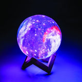 Touch Lamp - Galaxy Moon (17.5cm)