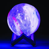 Touch Lamp - Galaxy Moon (17.5cm)