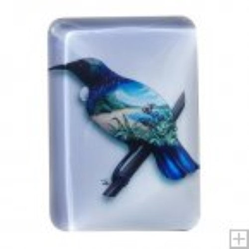 Sophie Blokker Kiwiana Glass Magnet - Tui