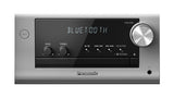 Sleek Panasonic SC-PM700GNS Wireless Micro System in silver, delivering 80W power, Bluetooth streaming, and CD playback.