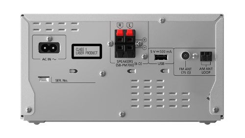 Wireless Micro System - Panasonic SC-PM700GNS Neat 80W (Silver)