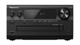 Panasonic SC-PMX802GN-K Wireless Micro System in black, featuring 120W output, sleek design, and advanced streaming capabilities.