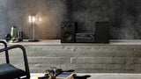 Panasonic SC-PMX802GN-K: 120W audiophile wireless micro system with JENO amplifier, superior sound, and versatile connectivity options.