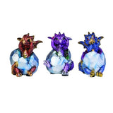 Ornament - 3 Wise Baby Dragons (8cm)