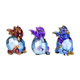 Ornament - 3 Wise Baby Dragons (8cm)