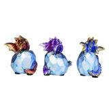 Ornament - 3 Wise Baby Dragons (8cm)