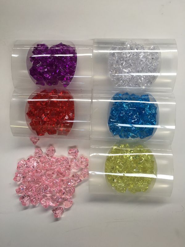 Solid Plastic Cystals (Set Of 12)