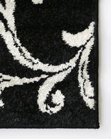 Alyssa Black/Grey Multi Floor Rug (160x235cm) featuring luxurious heatset polypropylene, perfect for enhancing any living space.