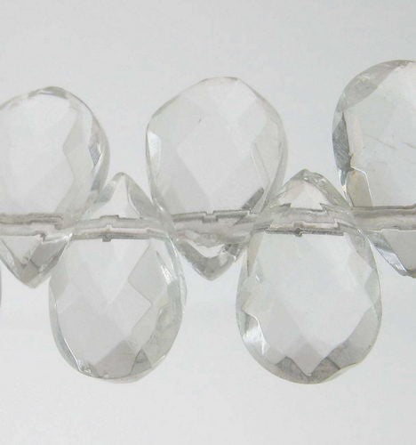 Beads - 6x9mm 61pcs Faceted Teardrop - Smartfox