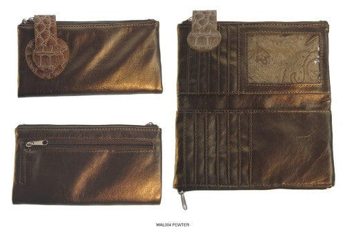 Soft Wallet - Pewter
