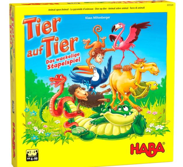 Animal Upon Animal: Stacking Memory  - German Edition