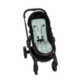 Pram Liner - Gingham Sage - All4Ella