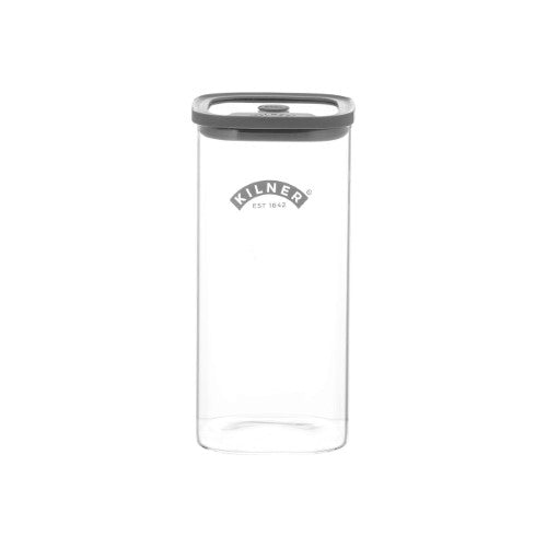Fresh Square Storage Jar - KILNER (1.5 Litre)