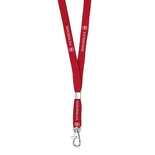 Neck Strap with Snap Hook - VICTORINOX SAK (Red)