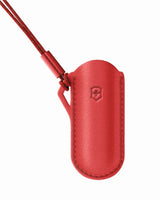 Leather Classic Pouch - VICTORINOX SAK Style Icon (Red)