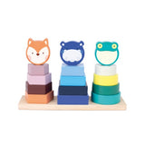 Milan Wooden Educational Toy Animal Towers