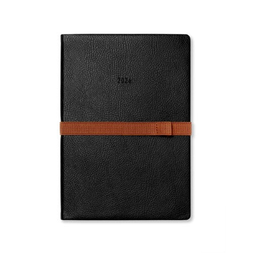 Letts of London Diary Oslo A5 WTV Black 2026
