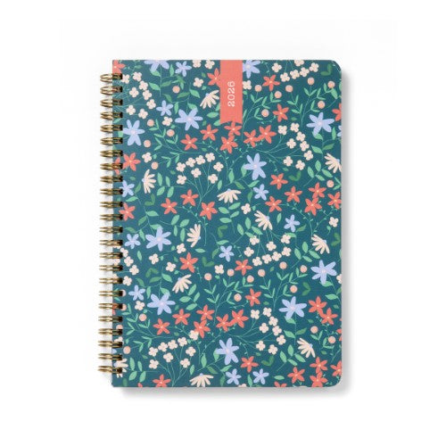 Letts of London Diary Spring Valley A5 WTV Green 2026