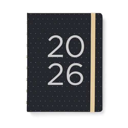 Filofax Planner Moonlight A5 WTV Black 2026