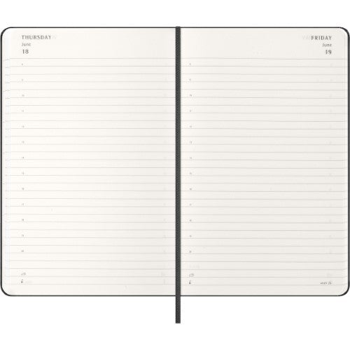 Moleskine Diary 12 Month Daily HC Large Black 2026