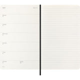 Moleskine Diary 12 Month Weekly + Notes SC Large Black 2026