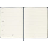 Moleskine Diary 12 Month Weekly + Notes HC XL Sapphire Blue 2026